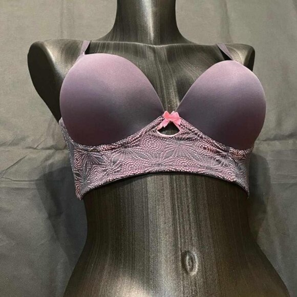 Grape colored Push-Up Bra...Brand:Lumie - Picture 2 of 4